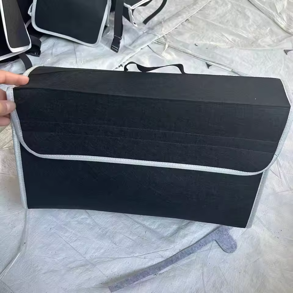 Foldable Car Trunk Organizer – Anti-Slip Felt Storage Box